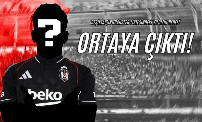 Beşiktaş’ın Transfer Listesindeki Yıldızın Bedeli Ortaya Çıktı