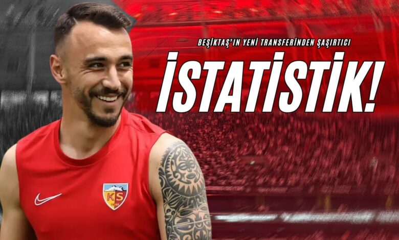 Beşiktaş’ın Yeni Transferinden Şaşırtıcı İstatistik!