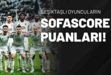 Beşiktaşlı Oyuncuların SofaScore Puanları!