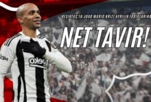 Beşiktaş’ta Joao Mario Krizi Ayrılık İddialarına Net Tavır!