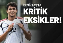 Beşiktaş’ta Kritik Eksikler!