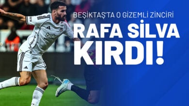 Beşiktaş'ta O Gizemli Zinciri Rafa Silva Kırdı!