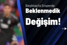 Beşiktaş’ta Stoperde Beklenmedik Değişim!