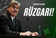 Beşiktaş’ta Veda Rüzgarı