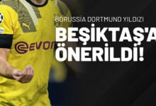 Borussia Dortmund Yıldızı Beşiktaş'a Önerildi!
