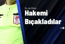 Bu da Oldu! Hakemi Bıçakladılar