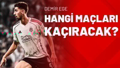 Demir Ege Hangi Maçları Kaçıracak