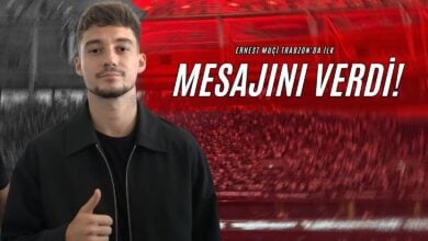Ernest Muçi Trabzon'da İlk Mesajını Verdi!