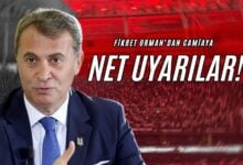 Fikret Orman’dan Camiaya Net Uyarılar!