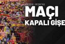 Göztepe - Beşiktaş Maçı Kapalı Gişe!