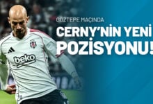 Göztepe Maçında Cerny’nin Yeni Pozisyonu!