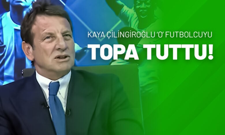 Kaya Çilingiroğlu ‘O’ Futbolcuyu Topa Tuttu!
