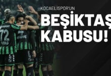 Kocaelispor’un Beşiktaş Kabusu!