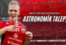 Matvey Kislyak için Beşiktaş'a Astranomik Talep!
