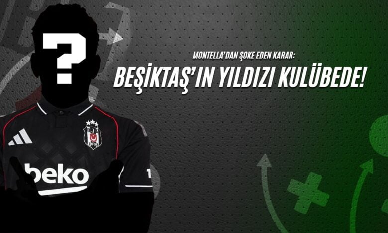 Montella'dan Şoke Eden Karar Beşiktaş'ın Yıldızı Kulübede!