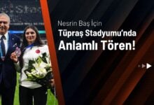 Nesrin Baş İçin Tüpraş Stadyumu’nda Anlamlı Tören!
