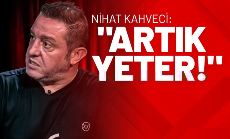 Nihat Kahveci Artık Yeter!
