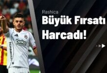 Rashica Büyük Fırsatı Harcadı!