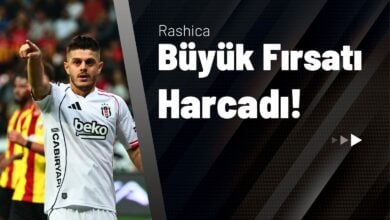 Rashica Büyük Fırsatı Harcadı!