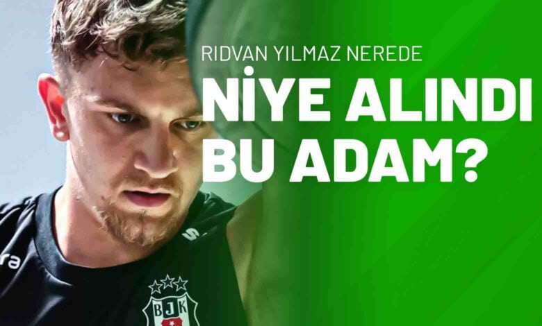 Rıdvan Yılmaz Nerede, Niye Alındı Bu Adam