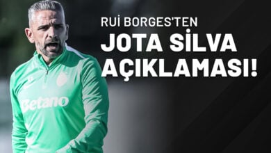 Rui Borges'ten Jota Silva Açıklaması!