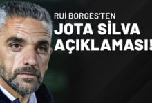 Rui Borges'ten Jota Silva Açıklaması!