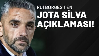 Rui Borges'ten Jota Silva Açıklaması!