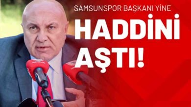 Samsunspor Başkanı Yine Haddini Aştı!