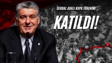 Serdal Adalı Kupa Törenine Katıldı!