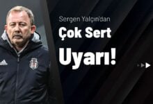 Sergen Yalçın’dan Çok Sert Uyarı!