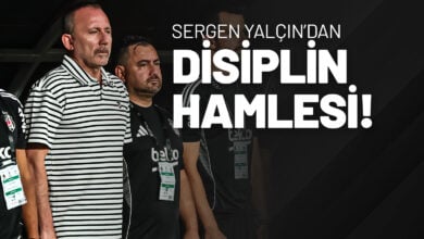 Sergen Yalçın’dan Disiplin Hamlesi!