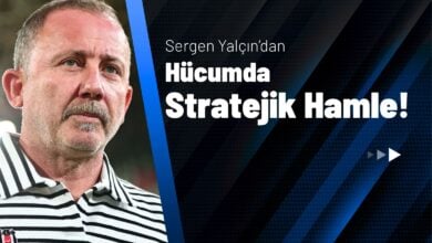 Sergen Yalçın’dan Hücumda Stratejik Hamle!