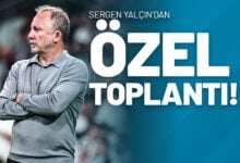 Sergen Yalçın’dan Özel Toplantı!
