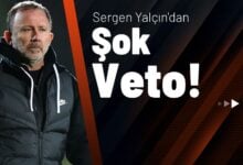 Sergen Yalçın'dan Şok Veto!