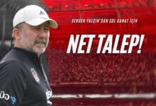 Sergen Yalçın’dan Sol Kanat İçin Net Talep!