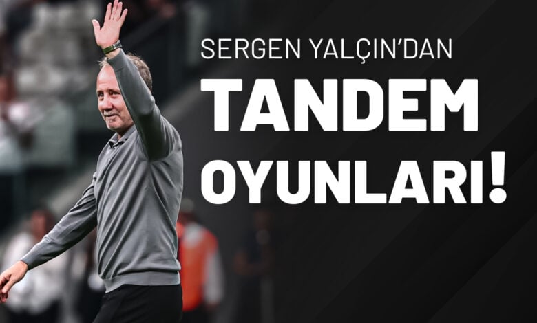 Sergen Yalçın’dan Tandem Oyunları!