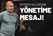 Sergen Yalçın'dan Yönetime Mesaj!