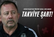Sergen Yalçın’dan Yönetim’e Mesaj Orta Sahaya Takviye Şart!