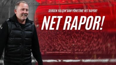 Sergen Yalçın’dan Yönetime Net Rapor!