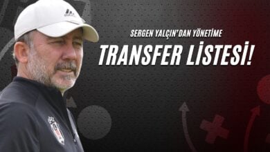Sergen Yalçın’dan Yönetime Transfer Listesi!