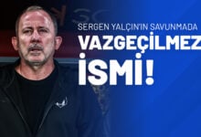 Sergen Yalçın’ın Savunmada Vazgeçilmezi İsmi!Sergen Yalçın’ın Savunmada Vazgeçilmezi İsmi!