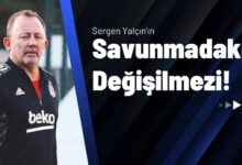 Sergen Yalçın’ın Savunmadaki Değişilmezi!