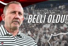 Sergen Yalçın’ın Talepleri Belli Oldu!