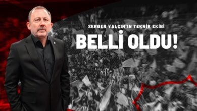 Sergen Yalçın’ın Teknik Ekibi Belli Oldu!