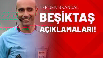 TFF'den Skandal Beşiktaş Açıklamaları!