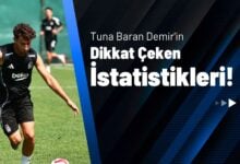 Tuna Baran Demir'in Dikkat Çeken İstatistikleri!