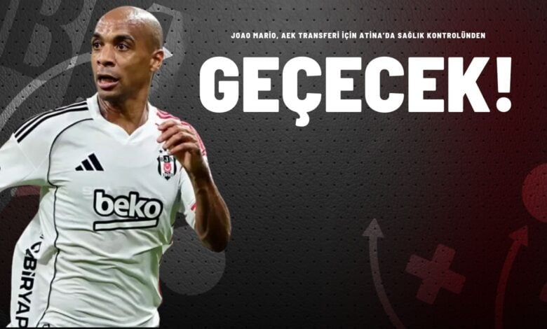 Joao Mario, AEK Transferi İçin Atina’da Sağlık Kontrolünden Geçecek!
