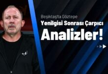 Beşiktaş’ta Göztepe Yenilgisi Sonrası Çarpıcı Analizler!