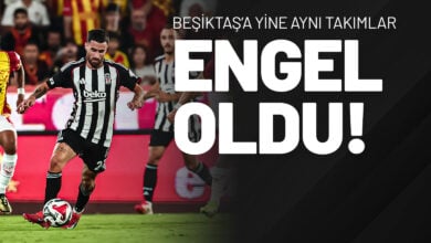 Beşiktaş’a Yine Aynı Takımlar Engel Oldu!