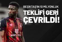 Beşiktaş’ın 10 Milyonluk Teklifi Geri Çevrildi!